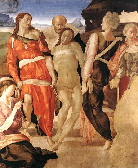 Michelangelo Buonarroti Entombment oil painting picture